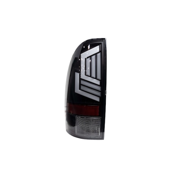 Winjet Sequentail Tail Lights - Black/Clear CTWJ-0704-BC-SQ - main